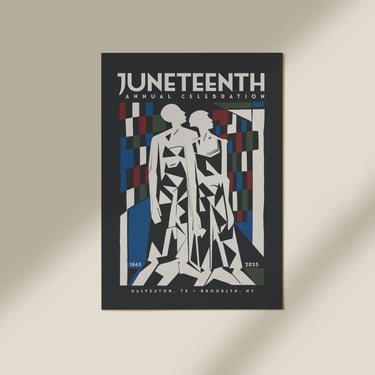 Juneteenth 2025 Annual Celebration Poster -- Large