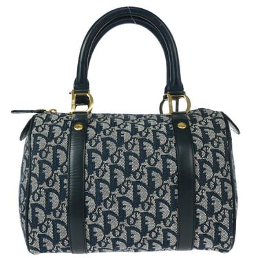 Christian Dior Navy Trotter Handbag