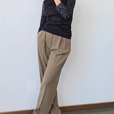 Woven Sand Trousers (S)