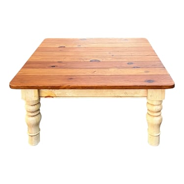 Ethan Allen Farmhouse Pine Coffee Table 