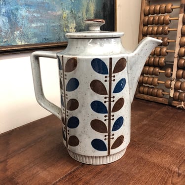 Vintage Japanese mid century modern teapot 