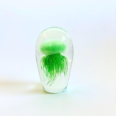 Green Glass Jellyfish 