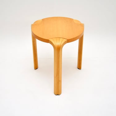 Vintage X600 Bentwood Stool by Alvar Aalto for Artek