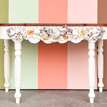 Colorful Shell Chic Console