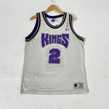 Vintage Sacramento Kings Mitch Richmond Champion NBA Jersey Sz. L