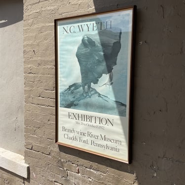NC Wyeth Exhibition Poster