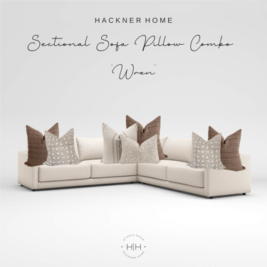 Sectional Pillow Combo 'Wren'