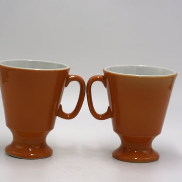 vintage Shenango footed coffee cups 