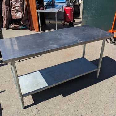 60 inch Stainless Steel Work Table