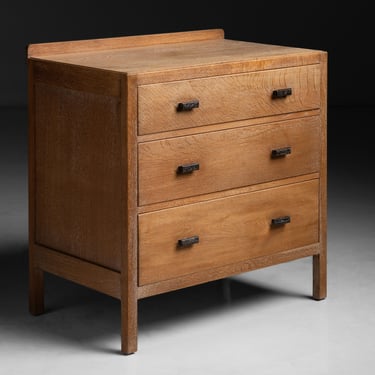 Oak Chest of Drawers by Heals of London