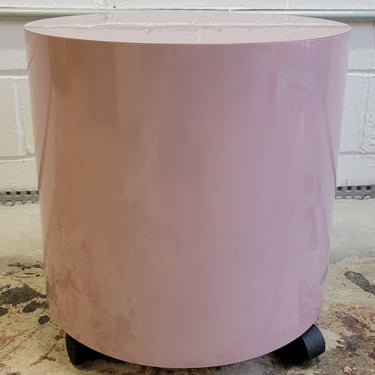 Mauve Rolling Formica Table