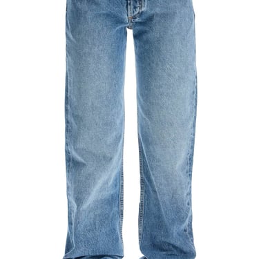 The Attico Extra Long Denim Jeans For Tall Individuals Women