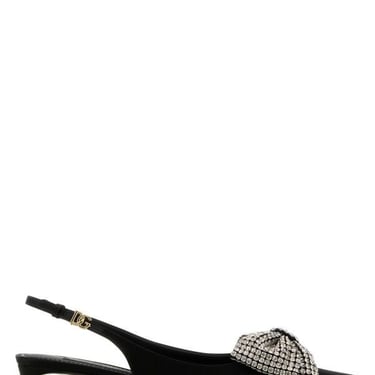 Dolce & Gabbana Women Black Satin Pumps