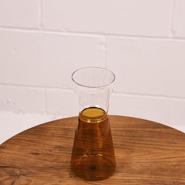 high rise clear and amber pitcher 500ml