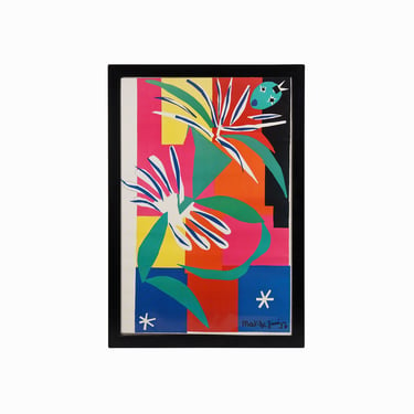 Print on Paper after Henri Matisse "Creole Dancer" 