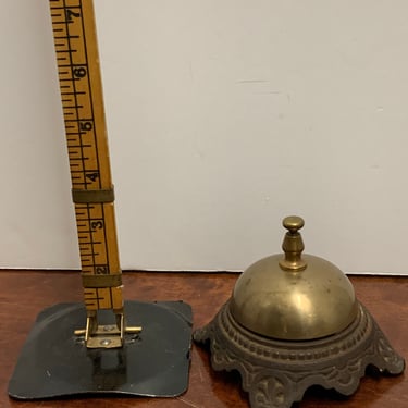 Antique Brass Service Bell 