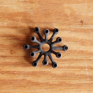 Vintage Dansk Modernist Iron Candleholder by Jens Quistgaard 