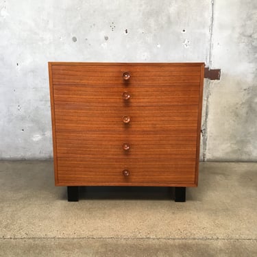 George Nelson For Herman Miller Mid Century Five Drawer Highboy