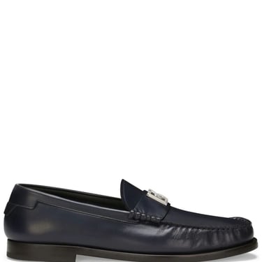 Dolce &amp; Gabbana Men Loafers With Logo Plaque