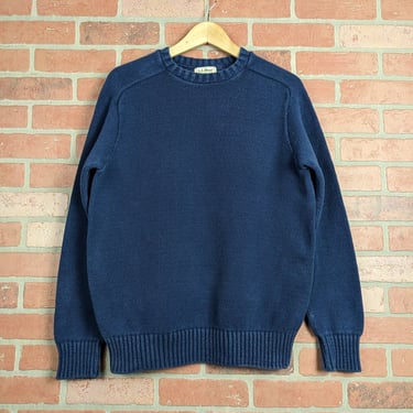 Vintage 80s Made in USA LL Bean ORIGINAL Knit Sweater - Medium / Large 