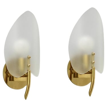 1940s Italian Leaf Sconces