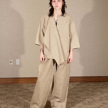 Lauren Manoogian Cotton/Linen Panel Shirt