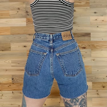 90's Gap Jeans Cut Off Vintage Shorts / Size 25 