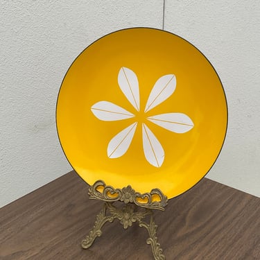 Yellow Enamel Plate