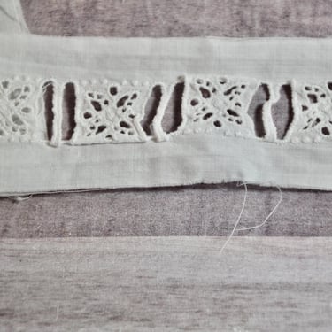 Broderie Anglaise Eyelet Beading Insert 1 5/8