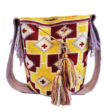 Wuitusu - Catalina Handmade Wayuu Mochila bag