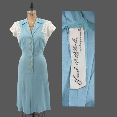 1940s New Horizon dress 