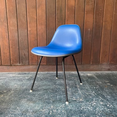 Alexander Girard La Fonda del Sol Restaurant Blue Dining Chair Rare Vintage 