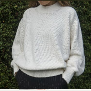 Darling Tranquil Sweater - White