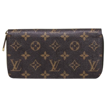 Louis Vuitton - Brown Monogram Long Zippy Wallet