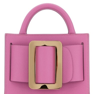 Boyy Woman Dark Pink Leather Bobby 18 Handbag