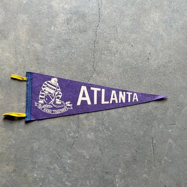 Vintage Atlanta Federal Prison Felt Souvenir Pennant ‘We Hang Together’ 