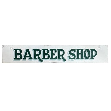 Double Sided Barber Shop Sign
