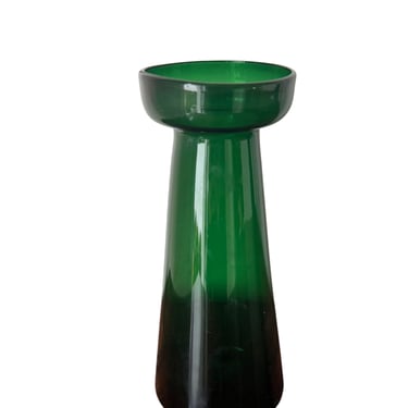 Vintage Glass Bulb Forcer, Emerald Green