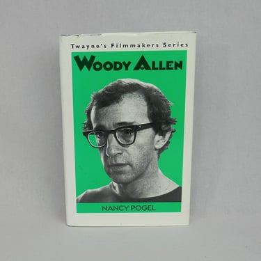 Woody Allen (1987) by Nancy Pogel - Twayne's Filmmakers Series - Vintage 1980s Film Biography 