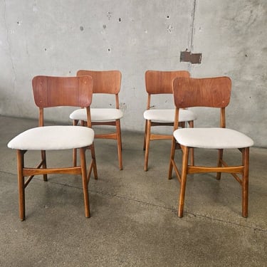 Set of Four Borge Mogensen Mid Century Dining Chairs