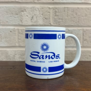 Classic Sands Hotel Casino Las Vegas Coffee Mug - Vintage Collectible Memorabilia 