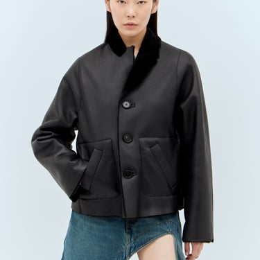 Marni Women Reversible Shearling Jacket