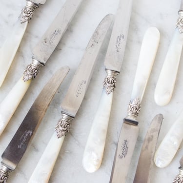 Mother of Pearl Knife Set of 12