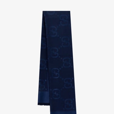 Gucci Women Gucci Blue Scarves