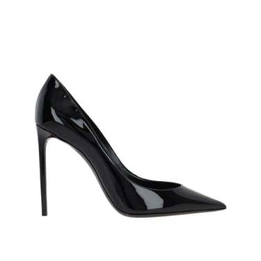 Saint Laurent Women Saint Laurent Zoã¨ Leather Pumps