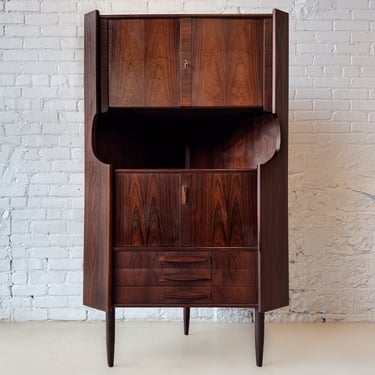 Danish Rosewood Corner Cabinet