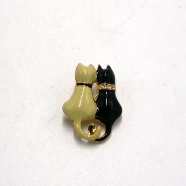 vintage cat pin cat jewelry 