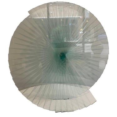 Runstadler Studios “Spiral Motion” Glass Sculpture 