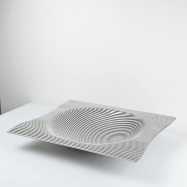 Christoph Böninger for Auerhahn Aluminum Fruit/Decorative Bowl – Rare Modern Design Piece (2005) 