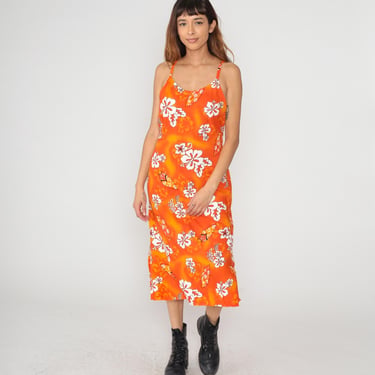 Pink Floral Sundress Y2K Tropical Mini Dress | Shop Exile - Tucson, AZ |  ATTIC